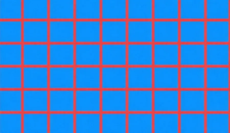 冷热分布图示意